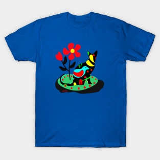 Cat in the Garden T-Shirt